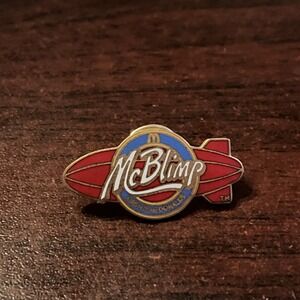 McDonald's McBlimp Airship Employee Lapel Hat Pin